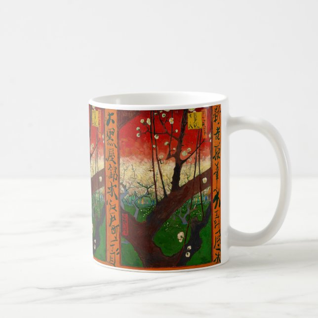 Vincent van Gogh - Flowering Plum Tree Coffee Mug (Right)