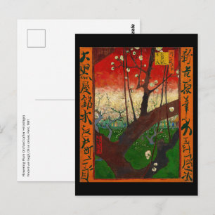 Vincent van Gogh - Flowering Plum Tree Postcard
