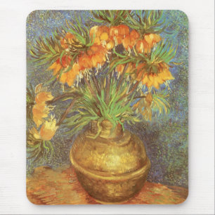 Vincent van Gogh - Fritillaries in a Copper Vase Mouse Pad