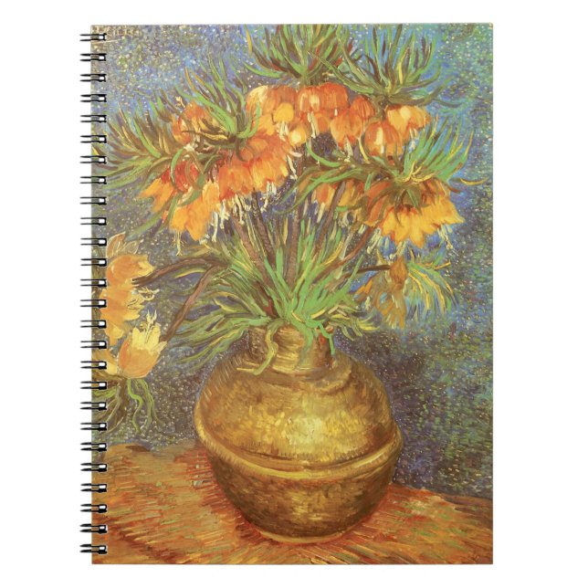 Vincent van Gogh - Fritillaries in a Copper Vase Notebook (Front)