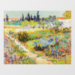 Vincent van Gogh - Garden at Arles<br><div class="desc">Garden at Arles / Flowering Garden with Path / Jardin a Arles - Vincent van Gogh,  1888</div>