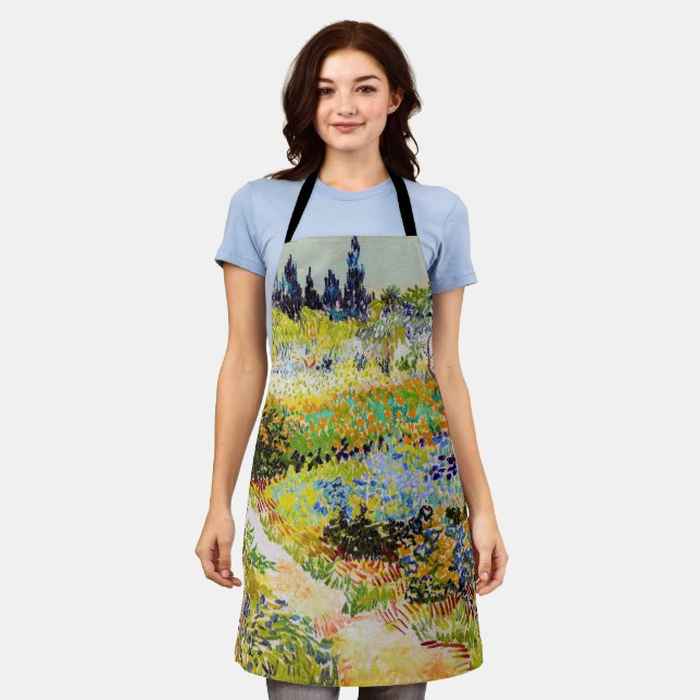 Vincent van Gogh - Garden at Arles Apron (Worn)
