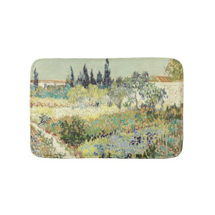 Vincent Van Gogh Garden at Arles Bath Mat