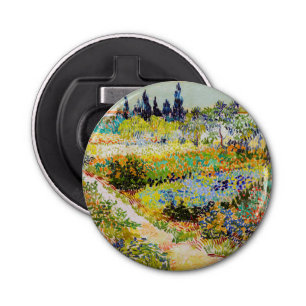Vincent van Gogh - Garden at Arles Bottle Opener