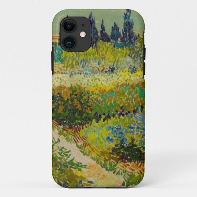 Vincent Van Gogh Garden at Arles Case-Mate iPhone Case (Back)