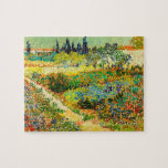 Vincent Van Gogh Garden at Arles Jigsaw Puzzle<br><div class="desc">Vincent Van Gogh Garden at Arles Jigsaw Puzzle.</div>