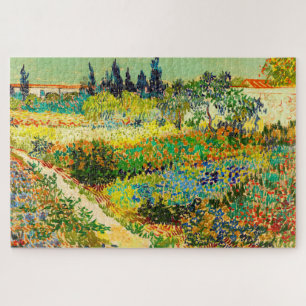 Vincent Van Gogh Garden at Arles Jigsaw Puzzle