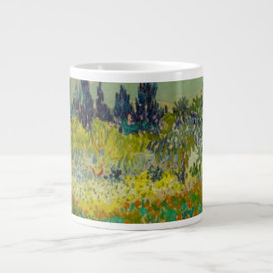 Vincent Van Gogh Garden at Arles Large Coffee Mug