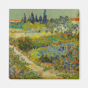 Vincent Van Gogh Garden at Arles Magnet