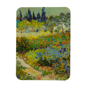 Vincent Van Gogh Garden at Arles Magnet