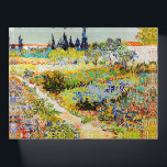 Vincent van Gogh - Garden at Arles Paperweight<br><div class="desc">Garden at Arles / Flowering Garden with Path / Jardin a Arles - Vincent van Gogh,  1888</div>