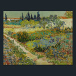 Vincent van Gogh - Garden at Arles Photo Print<br><div class="desc">Garden at Arles by Vincent van Gogh, 1888. Vincent van Gogh was a Dutch Post-Impressionist painter who is among the most famous and influential figures in the history of Western art. In just over a decade he created approximately 2100 artworks, including around 860 oil paintings, most of them in the...</div>