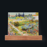 Vincent van Gogh - Garden at Arles Picture Ledge<br><div class="desc">Garden at Arles / Flowering Garden with Path / Jardin a Arles - Vincent van Gogh,  1888</div>