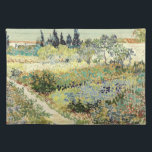 Vincent Van Gogh Garden at Arles Placemat<br><div class="desc">Vincent Van Gogh Garden at Arles</div>