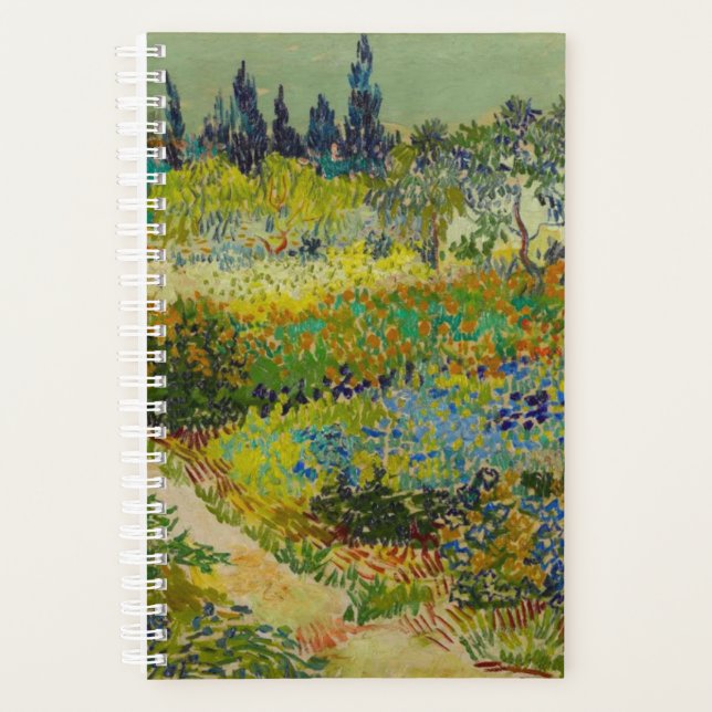 Vincent Van Gogh Garden at Arles Planner (Front)