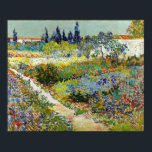 Vincent van Gogh Garden at Arles Poster<br><div class="desc">Vincent van Gogh Garden at Arles</div>