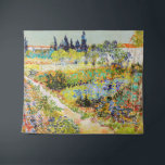 Vincent van Gogh - Garden at Arles Tapestry<br><div class="desc">Garden at Arles / Flowering Garden with Path / Jardin a Arles - Vincent van Gogh,  1888</div>