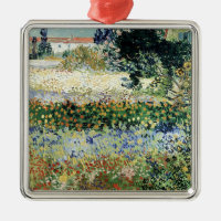 Vincent van Gogh | Garden in Bloom, Arles, 1888