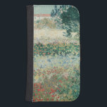Vincent van Gogh | Garden in Bloom, Arles, 1888 Samsung S4 Wallet Case<br><div class="desc">Image Collection Number:  XIR76792  Garden in Bloom,  Arles,  July 1888 (oil on canvas). Gogh,  Vincent van (1853-90) oil on canvas. Private Collection Giraudon.  1888</div>