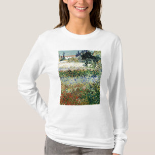 Vincent van Gogh Garden in Bloom, Arles, 1888 T-Shirt