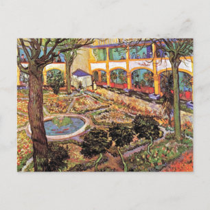 Vincent Van Gogh - Garden Of The Hospital In Arles Postcard