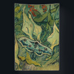 Vincent van Gogh - Giant Peacock Moth Banner<br><div class="desc">Giant Peacock Moth / Emperor Moth - Vincent van Gogh,  Oil on Canvas,  Saint-Rémy-de-Provence,  1889</div>