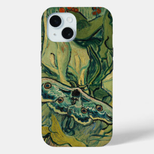 Vincent van Gogh - Giant Peacock Moth iPhone 15 Case