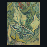 Vincent van Gogh - Giant Peacock Moth Tablecloth<br><div class="desc">Giant Peacock Moth / Emperor Moth - Vincent van Gogh,  Oil on Canvas,  Saint-Rémy-de-Provence,  1889</div>