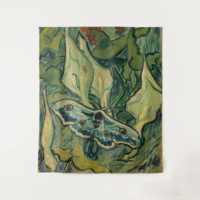 Vincent van Gogh - Giant Peacock Moth Tapestry (Front)