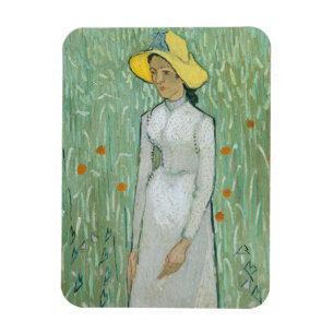 Vincent van Gogh Girl in White, 1890 Magnet