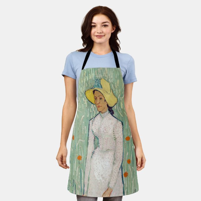 Vincent van Gogh - Girl in White Apron (Worn)