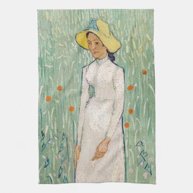 Vincent van Gogh - Girl in White Tea Towel (Vertical)