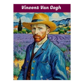 Vincent Van Gogh Glossy Poster