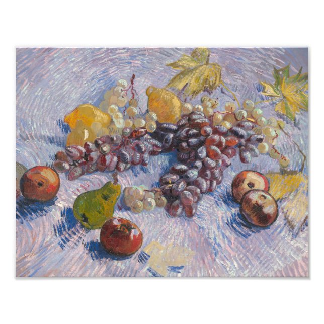 Vincent van Gogh - Grapes, Lemons, Pears, Photo Print (Front)