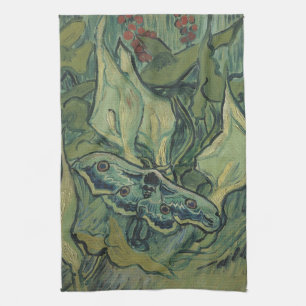 Vincent van Gogh - Great Peacock Moth Tea Towel