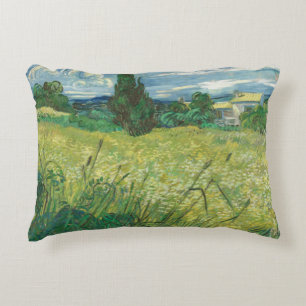 Vincent van Gogh - Green Field Decorative Cushion