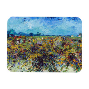 Vincent van Gogh - Green Vineyard Magnet