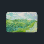 Vincent van Gogh - Green Wheat Field, Auvers Bath Mat<br><div class="desc">Green Wheat Field,  Auvers - Vincent van Gogh,  Oil on Canvas,  1890,  Auvers</div>