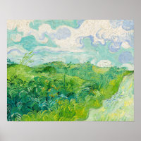 Vincent van Gogh - Green Wheat Field, Auvers
