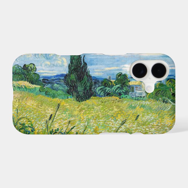 Vincent van Gogh - Green Wheat Field with Cypress (Back (Horizontal))