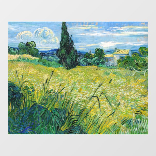 Vincent van Gogh - Green Wheat Field with Cypress (Sheet)