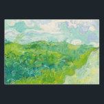 Vincent Van Gogh Green Wheat Fields Art Painting Wrapping Paper Sheet<br><div class="desc">Vincent Van Gogh Green Wheat Fields Art Painting - Wrapping paper.
Green landscape nature oil painting,  dutch painter / artist.
Home decor.</div>