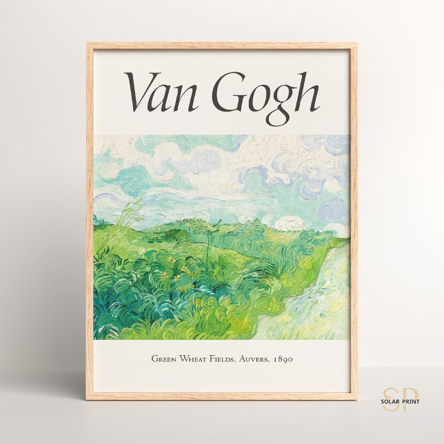Vincent van Gogh Green Wheat Fields Art Print (Creator Uploaded)