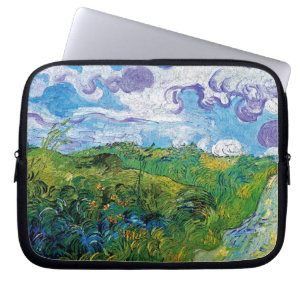 Vincent Van Gogh - Green Wheat Fields In Auvers Laptop Sleeve