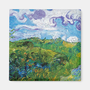 Vincent Van Gogh - Green Wheat Fields In Auvers Magnet