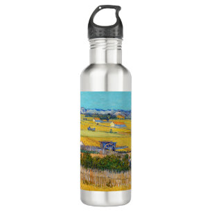 Vincent van Gogh - Harvest at La Crau 710 Ml Water Bottle