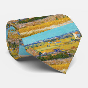 Vincent van Gogh - Harvest at La Crau Cloth Tie