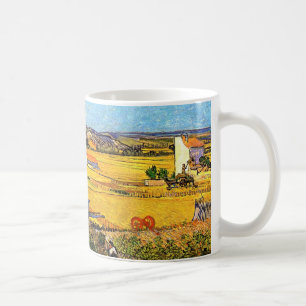 Vincent Van Gogh - Harvest at La Crau Fine Art Coffee Mug