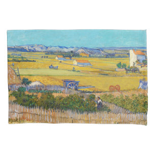 Vincent van Gogh - Harvest at La Crau Pillowcase