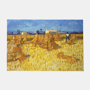 Vincent van Gogh - Harvest in Provence Doormat